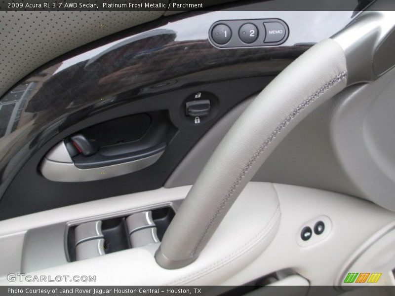 Platinum Frost Metallic / Parchment 2009 Acura RL 3.7 AWD Sedan