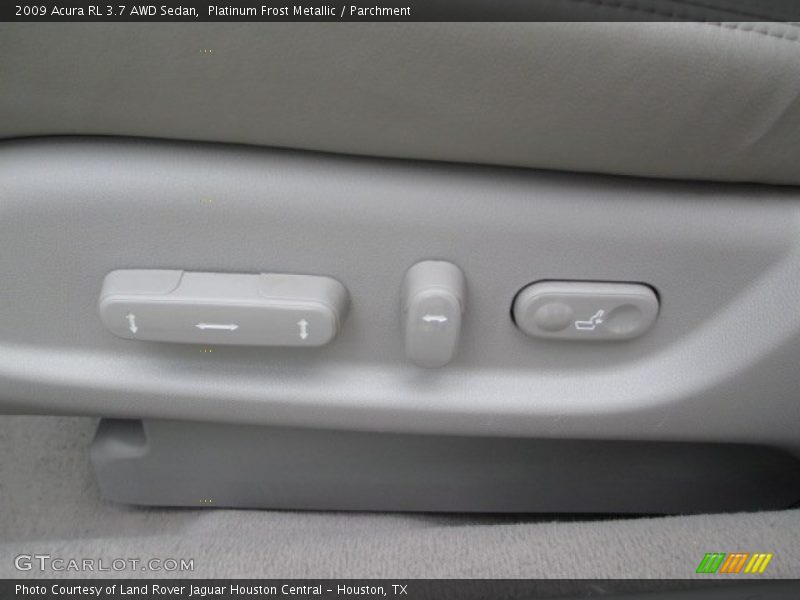 Platinum Frost Metallic / Parchment 2009 Acura RL 3.7 AWD Sedan