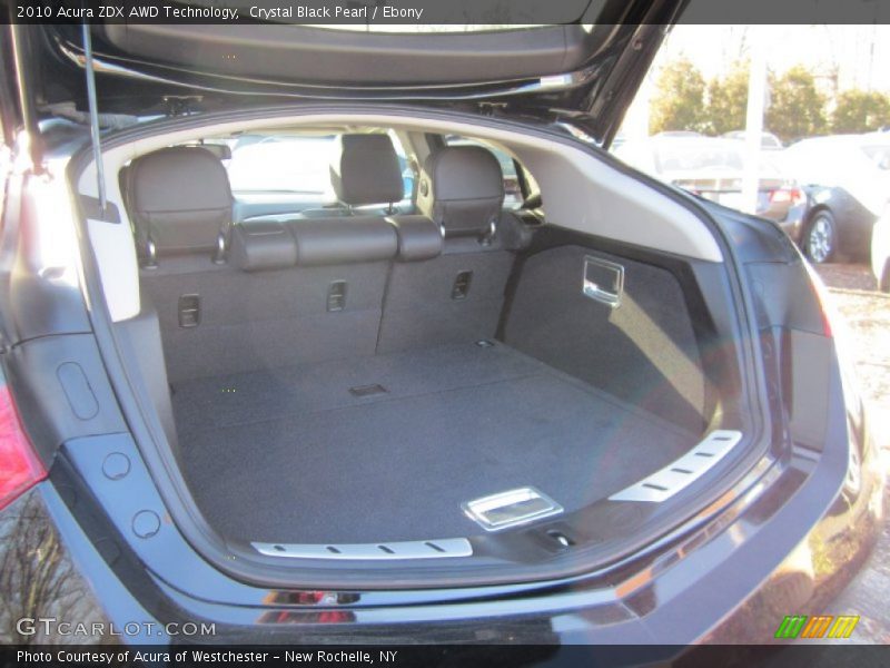 Crystal Black Pearl / Ebony 2010 Acura ZDX AWD Technology