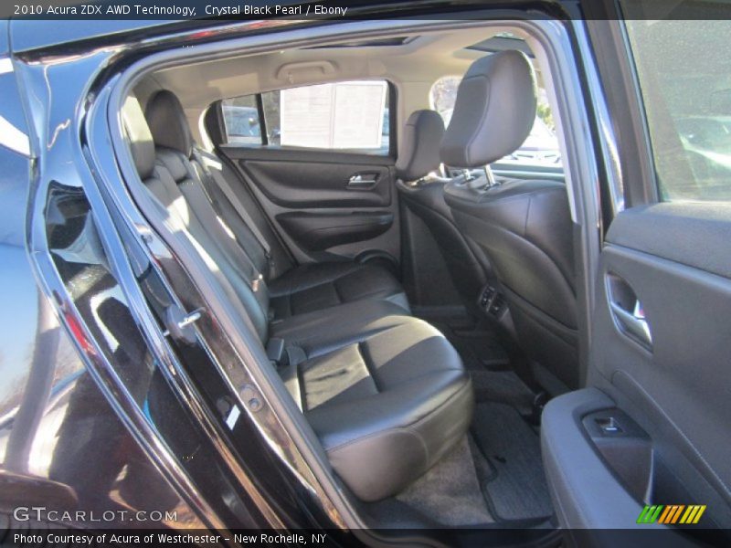 Crystal Black Pearl / Ebony 2010 Acura ZDX AWD Technology