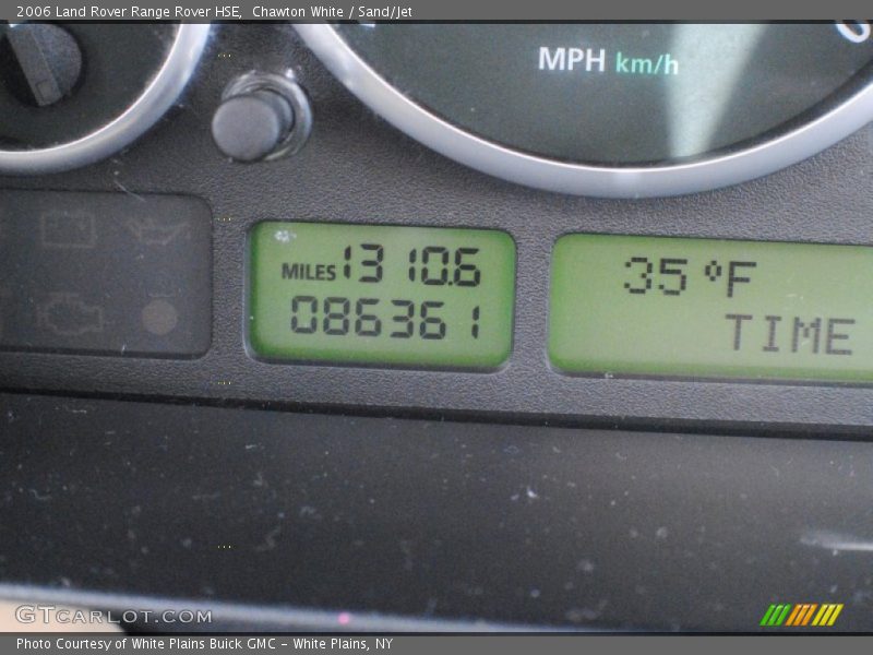 Chawton White / Sand/Jet 2006 Land Rover Range Rover HSE