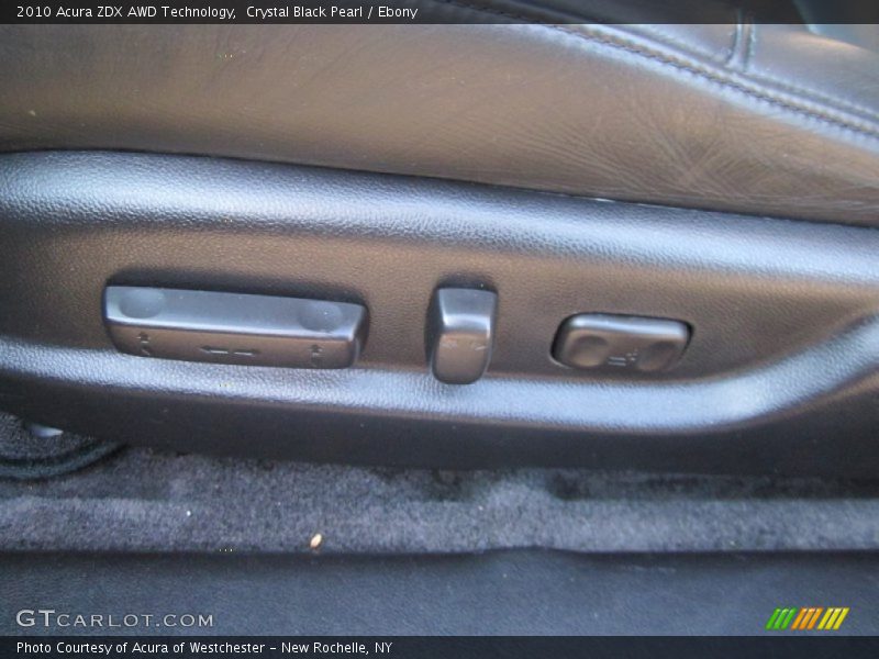 Crystal Black Pearl / Ebony 2010 Acura ZDX AWD Technology