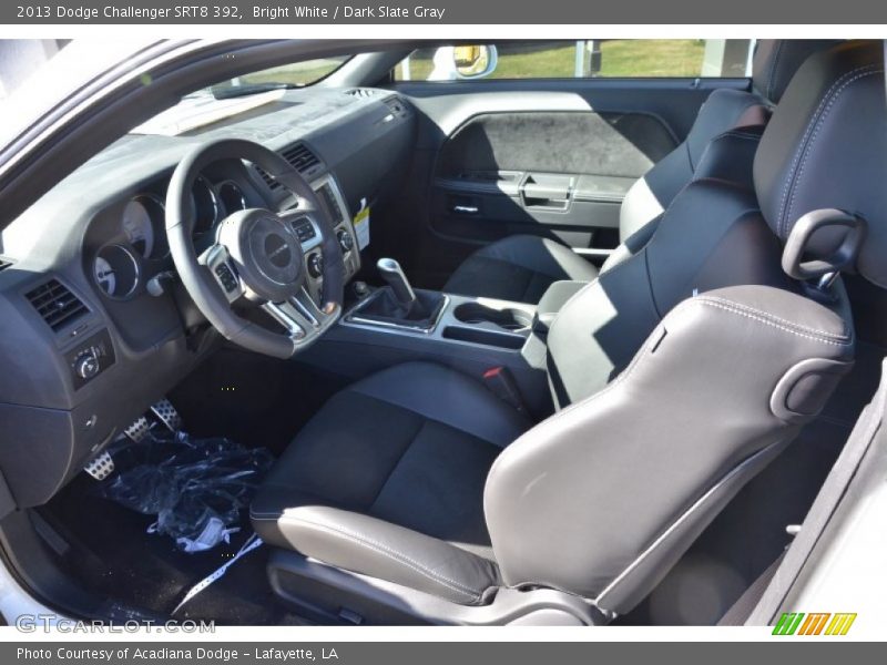 Front Seat of 2013 Challenger SRT8 392