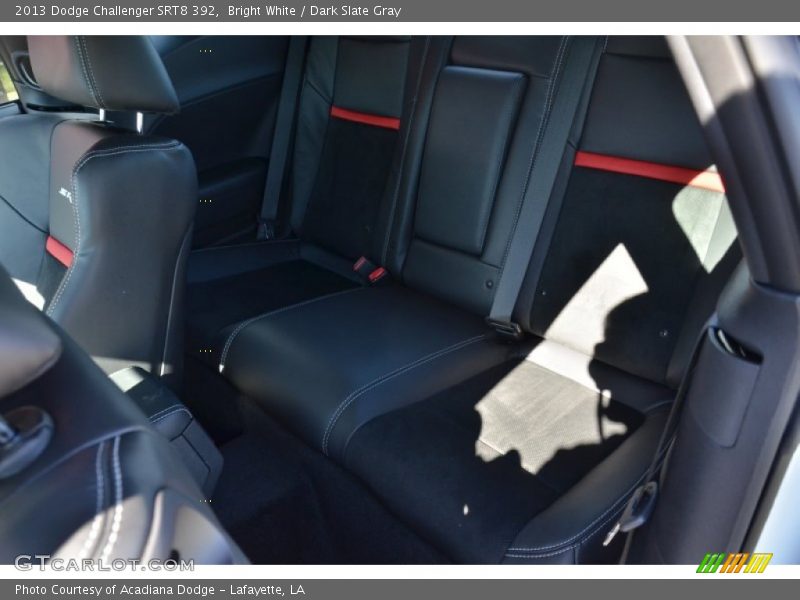 Bright White / Dark Slate Gray 2013 Dodge Challenger SRT8 392