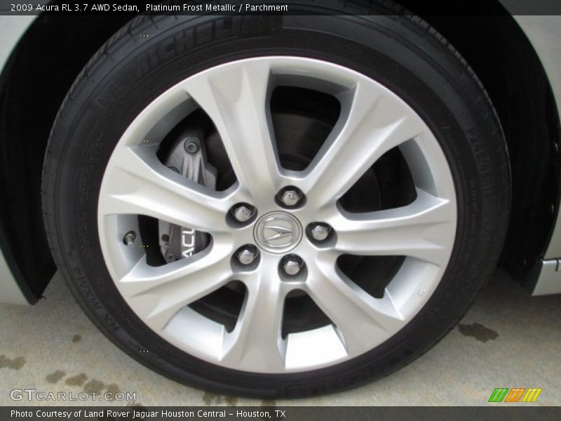  2009 RL 3.7 AWD Sedan Wheel