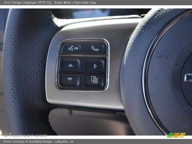 Controls of 2013 Challenger SRT8 392
