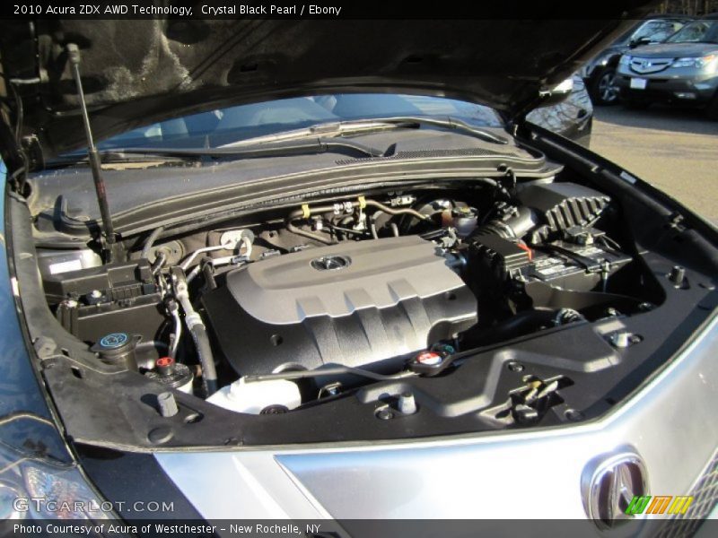 Crystal Black Pearl / Ebony 2010 Acura ZDX AWD Technology