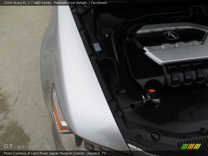 Platinum Frost Metallic / Parchment 2009 Acura RL 3.7 AWD Sedan
