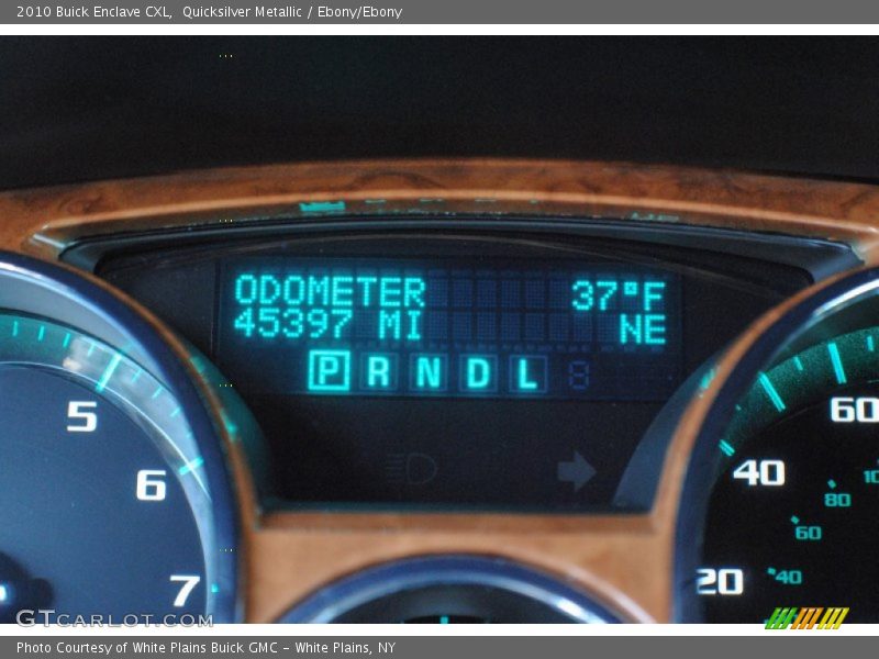 Quicksilver Metallic / Ebony/Ebony 2010 Buick Enclave CXL