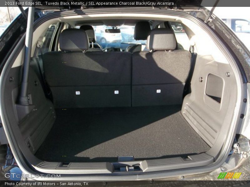 Tuxedo Black Metallic / SEL Appearance Charcoal Black/Gray Alcantara 2013 Ford Edge SEL