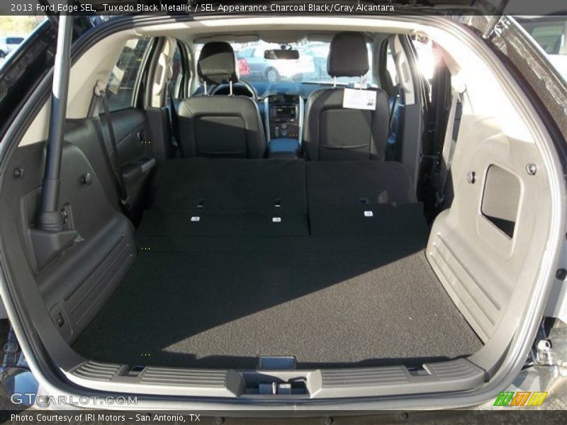 Tuxedo Black Metallic / SEL Appearance Charcoal Black/Gray Alcantara 2013 Ford Edge SEL