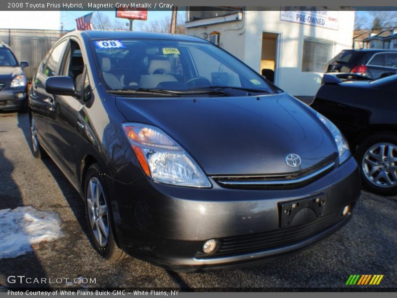 Magnetic Gray Metallic / Gray 2008 Toyota Prius Hybrid