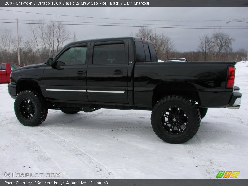 Black / Dark Charcoal 2007 Chevrolet Silverado 1500 Classic LS Crew Cab 4x4