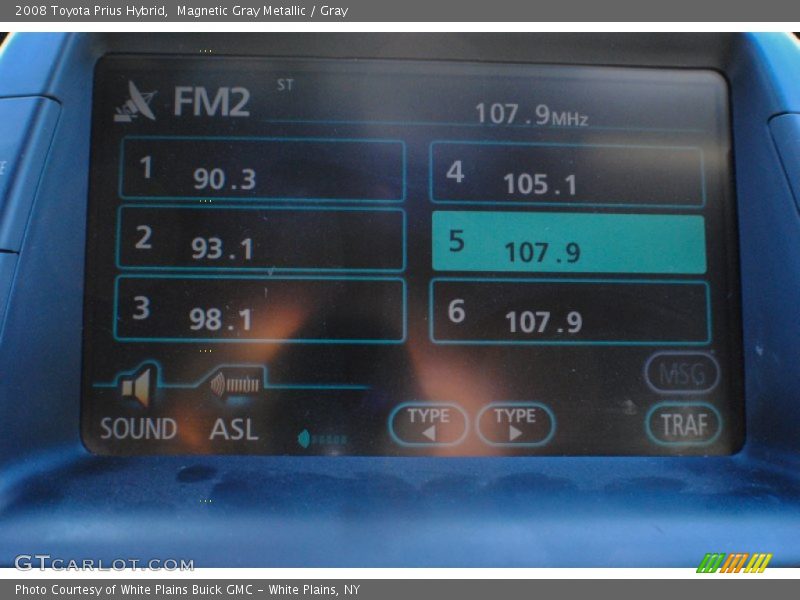 Magnetic Gray Metallic / Gray 2008 Toyota Prius Hybrid