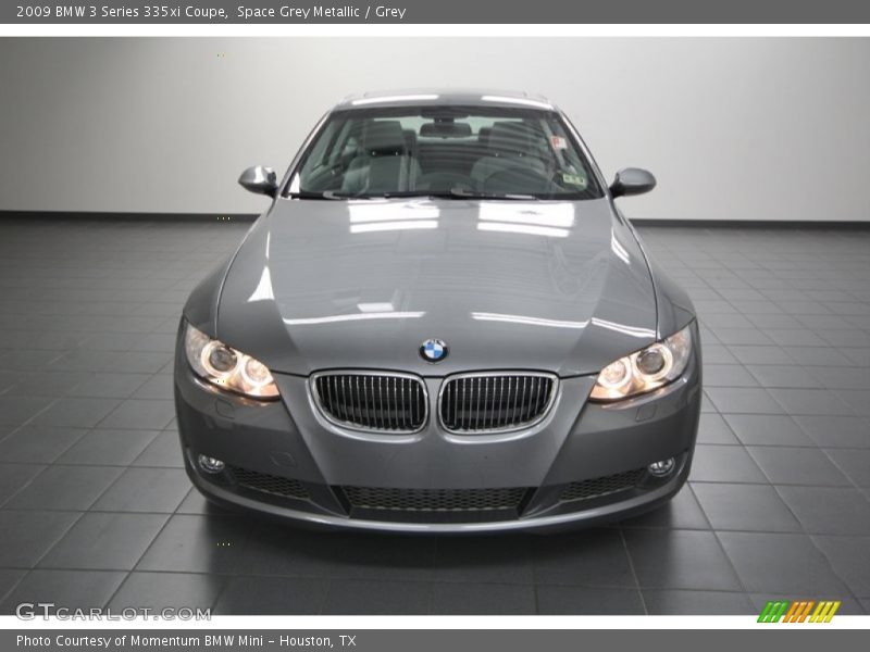 Space Grey Metallic / Grey 2009 BMW 3 Series 335xi Coupe