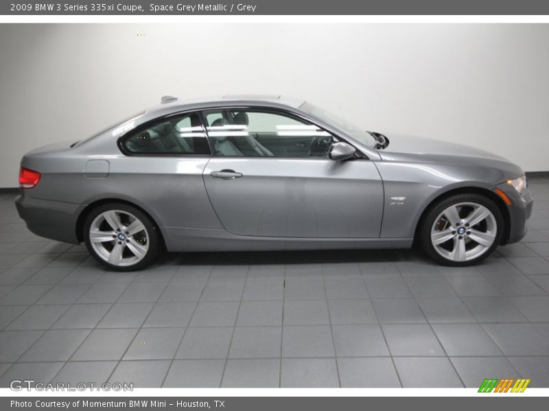 Space Grey Metallic / Grey 2009 BMW 3 Series 335xi Coupe