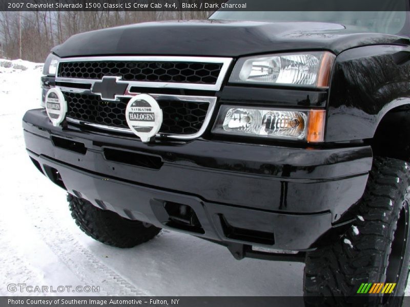 Black / Dark Charcoal 2007 Chevrolet Silverado 1500 Classic LS Crew Cab 4x4
