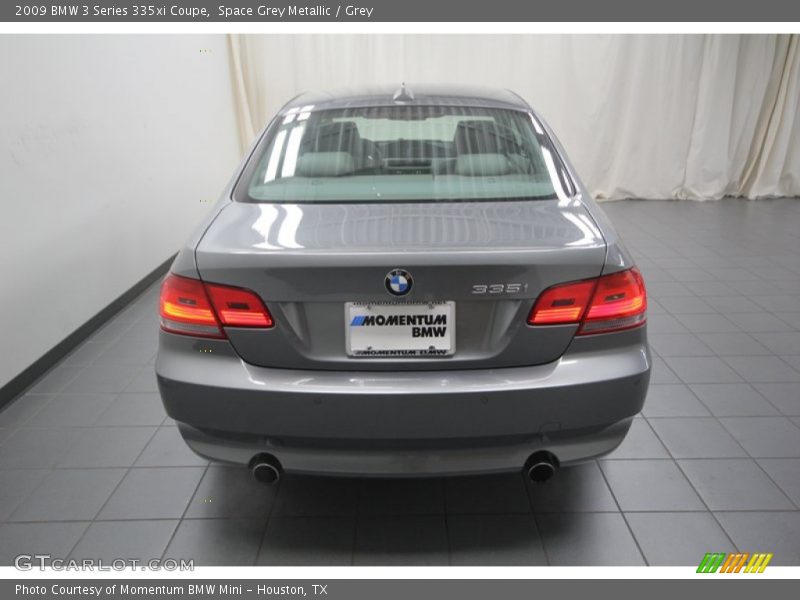 Space Grey Metallic / Grey 2009 BMW 3 Series 335xi Coupe