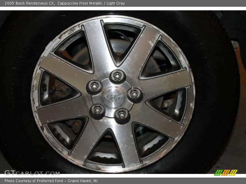 Cappuccino Frost Metallic / Light Gray 2005 Buick Rendezvous CX