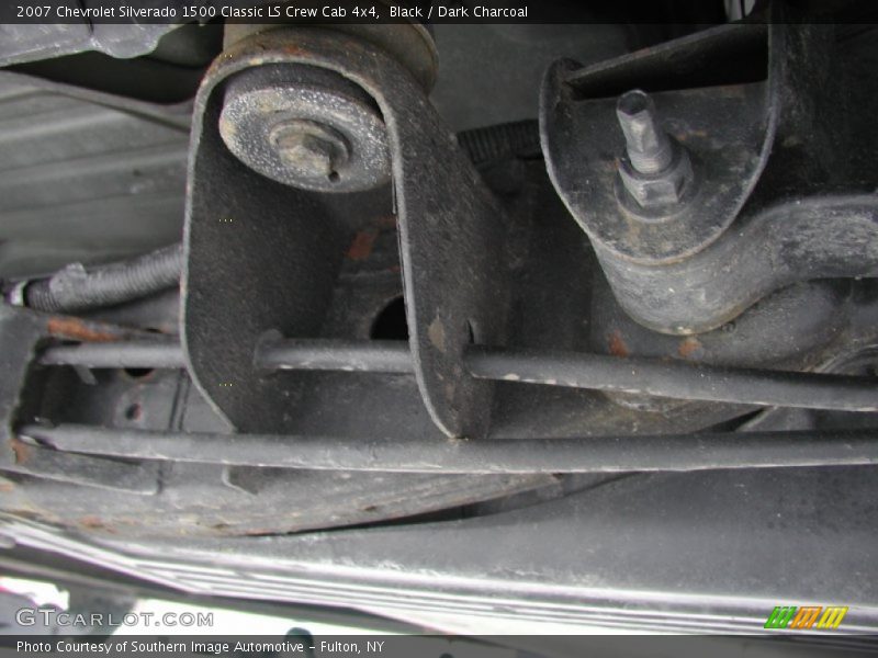 Black / Dark Charcoal 2007 Chevrolet Silverado 1500 Classic LS Crew Cab 4x4