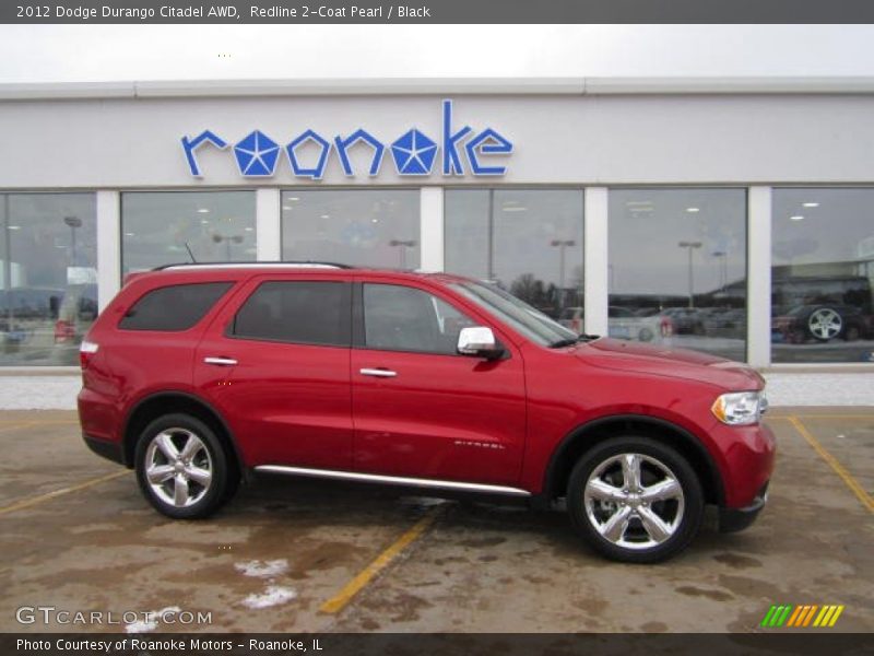 Redline 2-Coat Pearl / Black 2012 Dodge Durango Citadel AWD