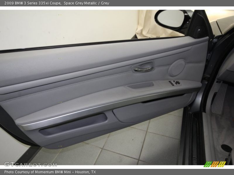 Space Grey Metallic / Grey 2009 BMW 3 Series 335xi Coupe
