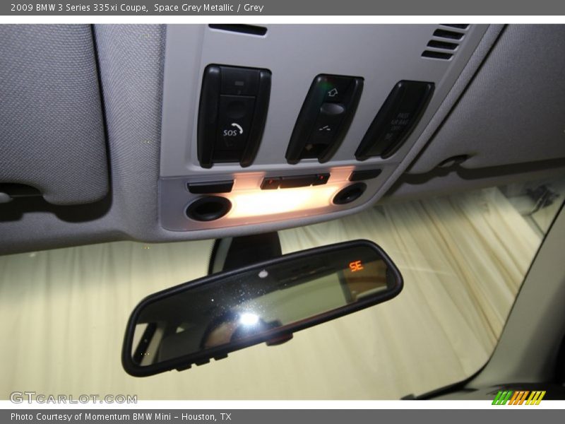 Space Grey Metallic / Grey 2009 BMW 3 Series 335xi Coupe