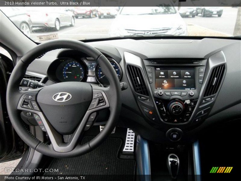 Dashboard of 2013 Veloster Turbo