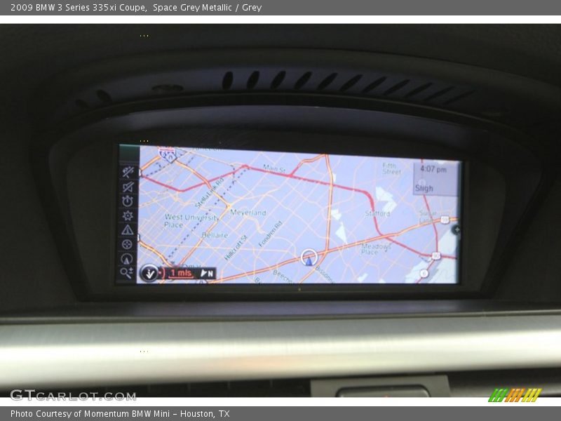 Space Grey Metallic / Grey 2009 BMW 3 Series 335xi Coupe