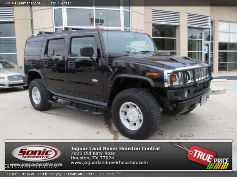 Black / Wheat 2004 Hummer H2 SUV