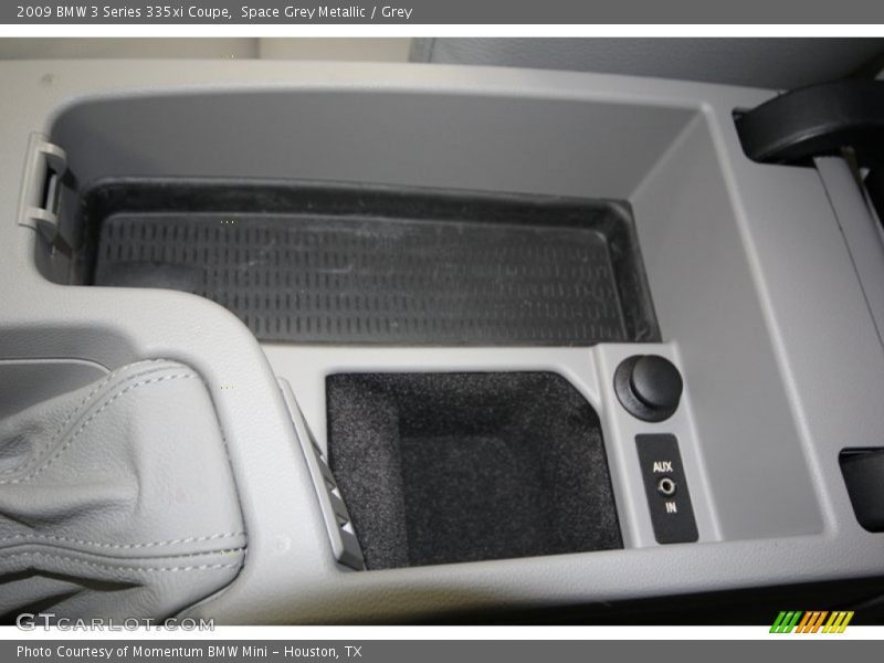 Space Grey Metallic / Grey 2009 BMW 3 Series 335xi Coupe