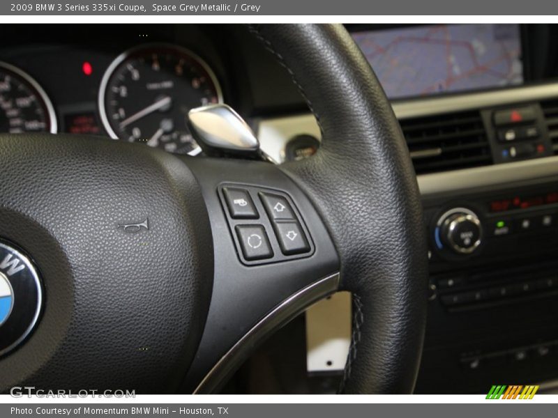 Space Grey Metallic / Grey 2009 BMW 3 Series 335xi Coupe