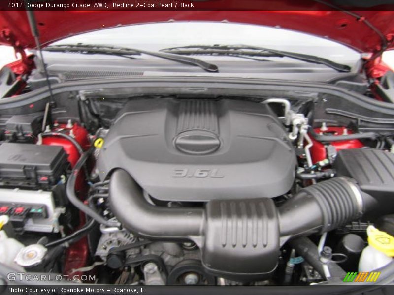  2012 Durango Citadel AWD Engine - 3.6 Liter DOHC 24-Valve VVT Pentastar V6