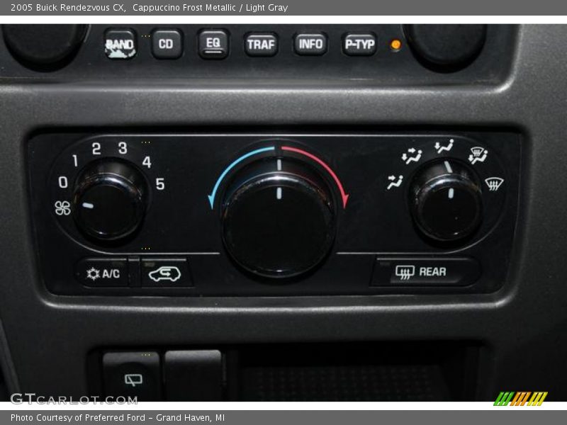 Cappuccino Frost Metallic / Light Gray 2005 Buick Rendezvous CX