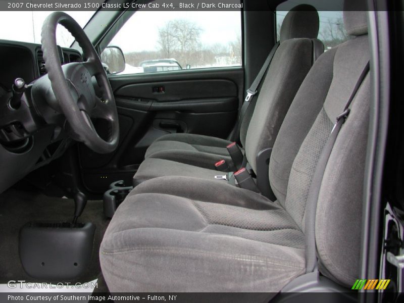 Black / Dark Charcoal 2007 Chevrolet Silverado 1500 Classic LS Crew Cab 4x4