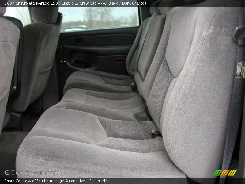 Black / Dark Charcoal 2007 Chevrolet Silverado 1500 Classic LS Crew Cab 4x4