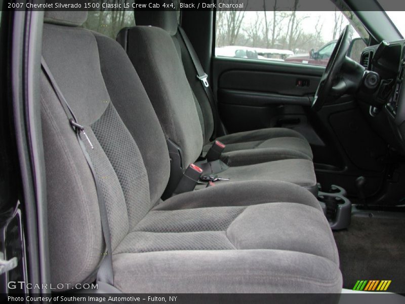 Black / Dark Charcoal 2007 Chevrolet Silverado 1500 Classic LS Crew Cab 4x4