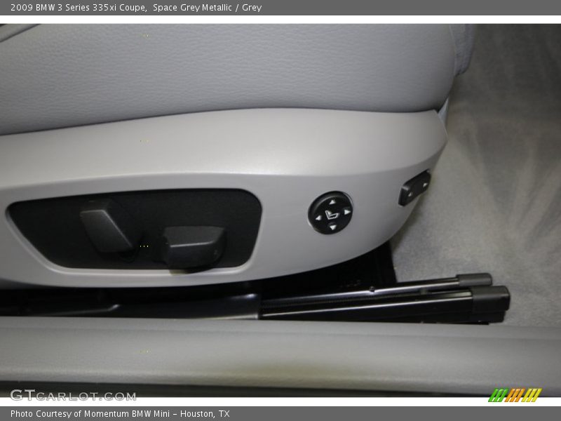 Space Grey Metallic / Grey 2009 BMW 3 Series 335xi Coupe