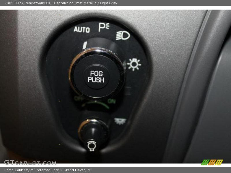 Cappuccino Frost Metallic / Light Gray 2005 Buick Rendezvous CX