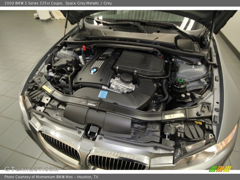 Space Grey Metallic / Grey 2009 BMW 3 Series 335xi Coupe