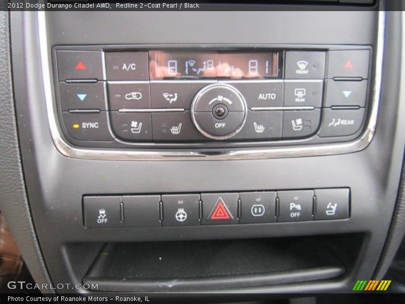 Redline 2-Coat Pearl / Black 2012 Dodge Durango Citadel AWD
