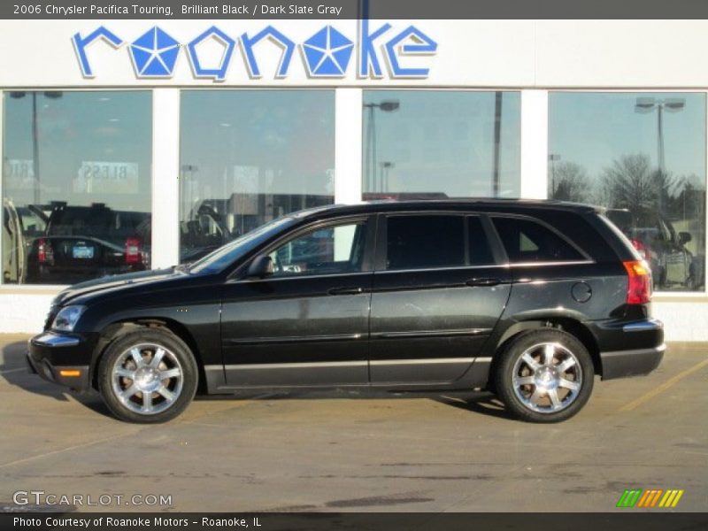 Brilliant Black / Dark Slate Gray 2006 Chrysler Pacifica Touring