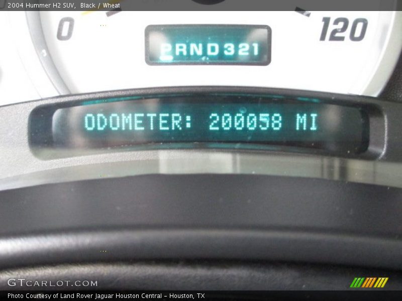Black / Wheat 2004 Hummer H2 SUV