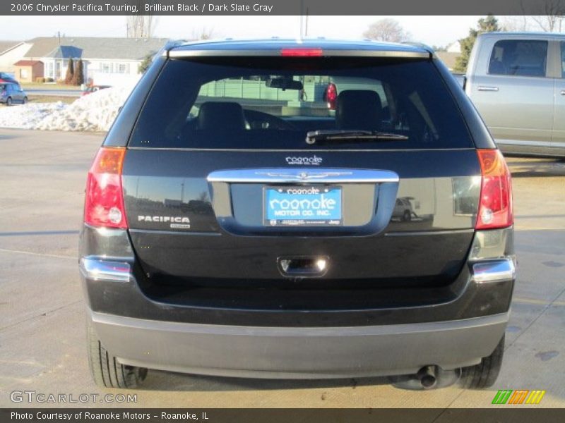 Brilliant Black / Dark Slate Gray 2006 Chrysler Pacifica Touring