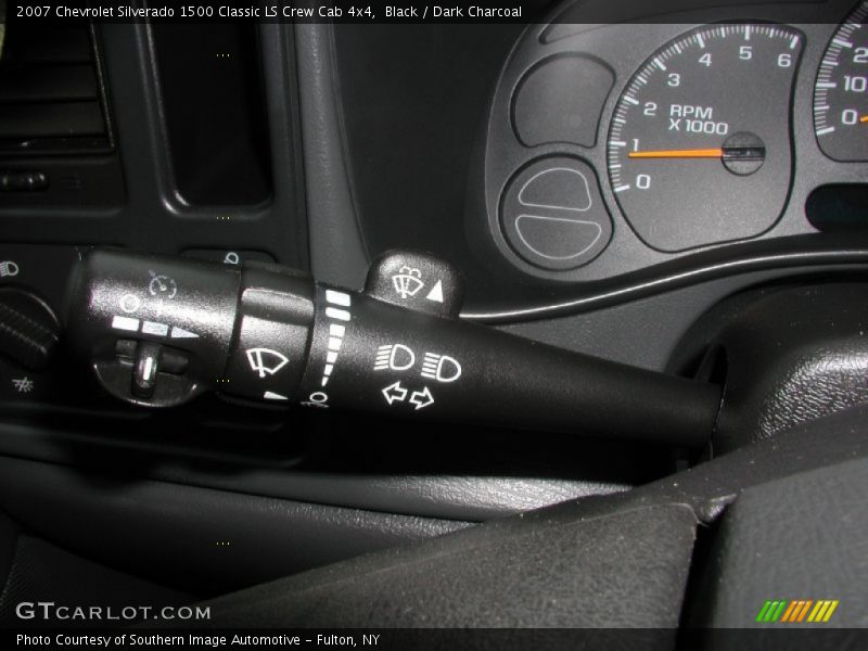 Black / Dark Charcoal 2007 Chevrolet Silverado 1500 Classic LS Crew Cab 4x4