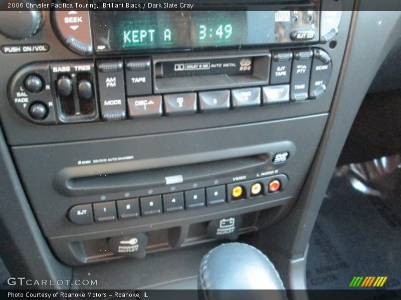 Brilliant Black / Dark Slate Gray 2006 Chrysler Pacifica Touring