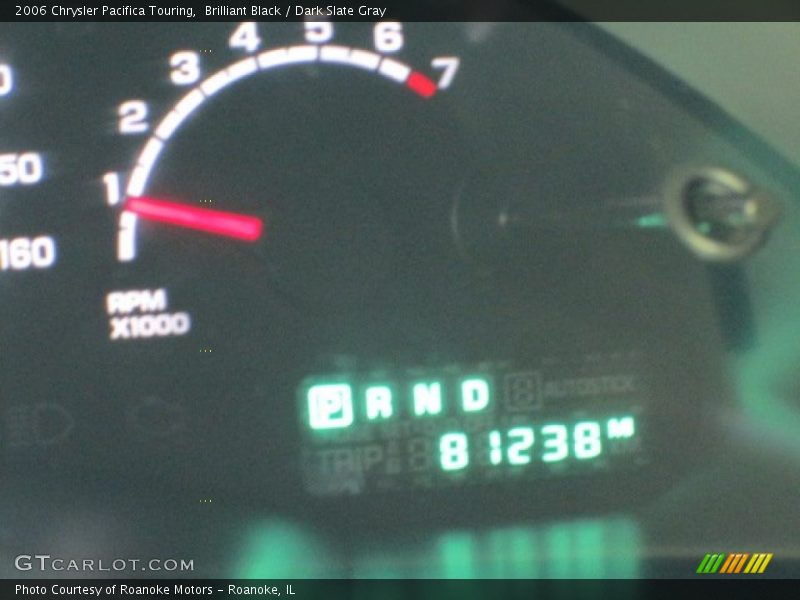Brilliant Black / Dark Slate Gray 2006 Chrysler Pacifica Touring