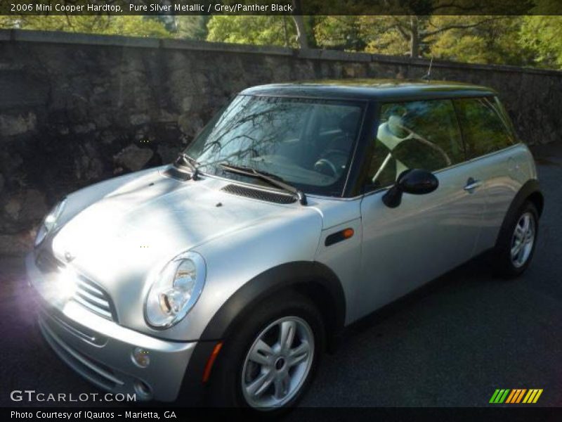 Pure Silver Metallic / Grey/Panther Black 2006 Mini Cooper Hardtop