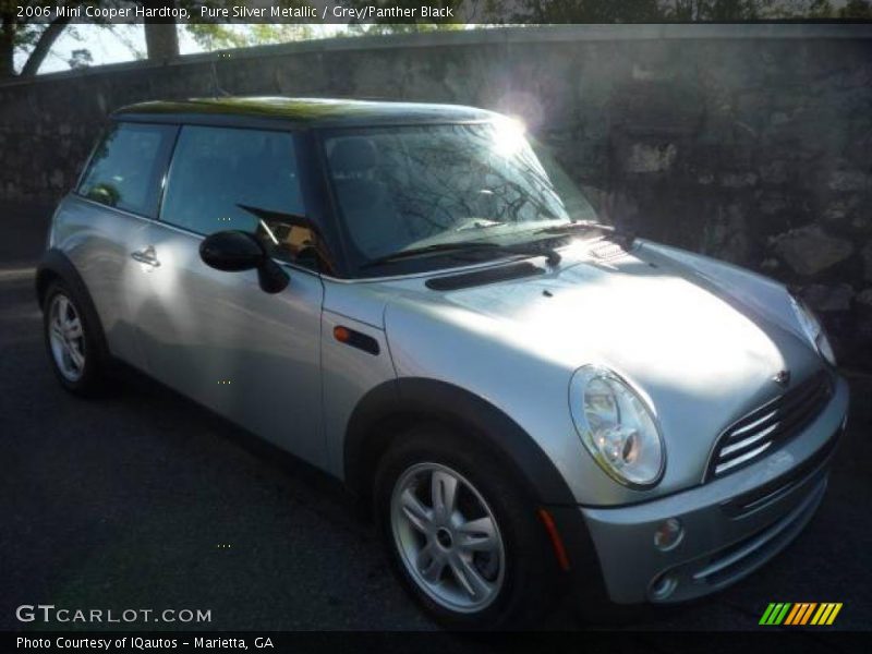 Pure Silver Metallic / Grey/Panther Black 2006 Mini Cooper Hardtop