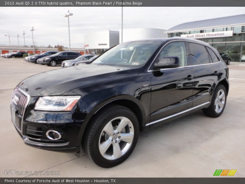 Phantom Black Pearl / Pistachio Beige 2013 Audi Q5 2.0 TFSI hybrid quattro